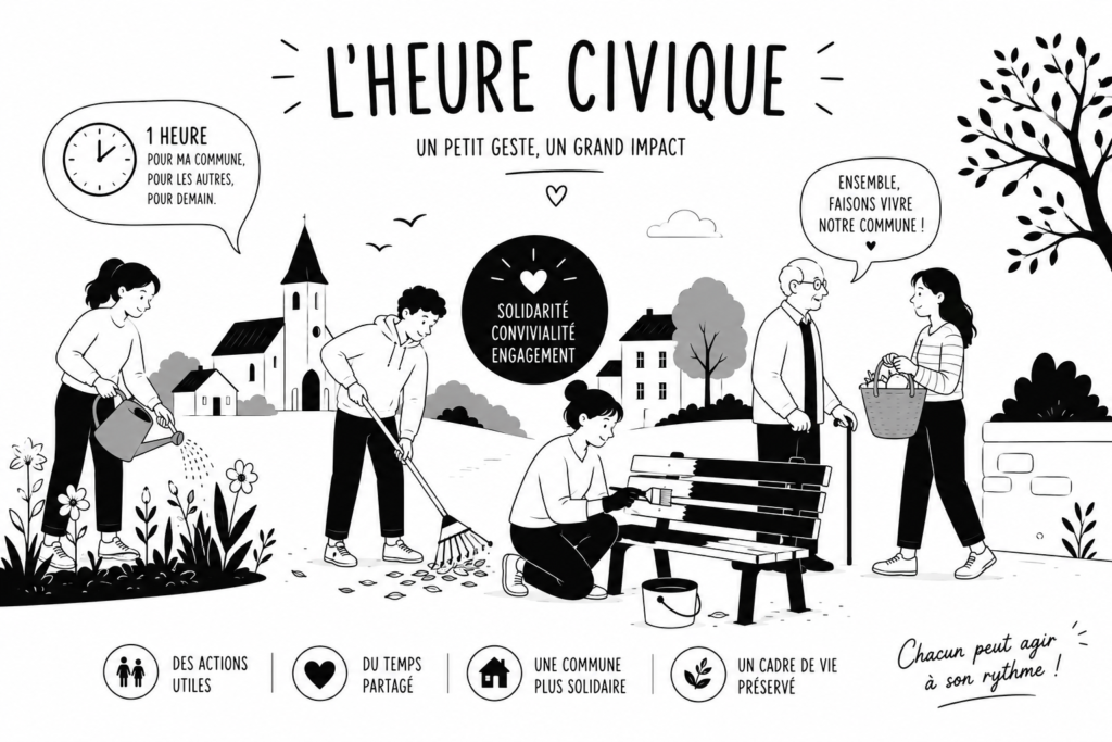 Illustration de l'Heure Civique